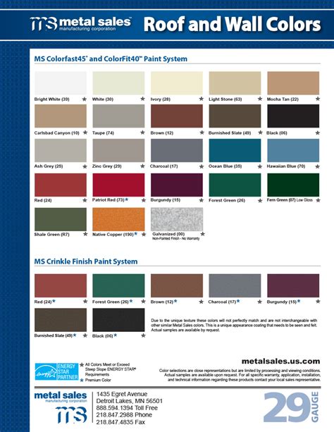 baker sheet metal|baker metal color chart.